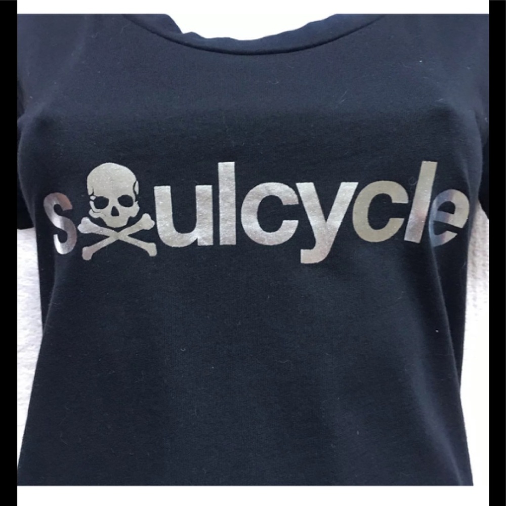 SOUL CYCLE T-Shirt & Soul Cycle/Nike Leggings Set, Size XS, Black, EUC - Picture 4 of 11
